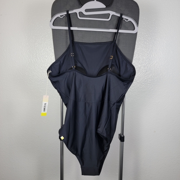 Summersalt Size 14 Black The High Neck One Piece Swim Suit Women’s - Picture 2 of 6